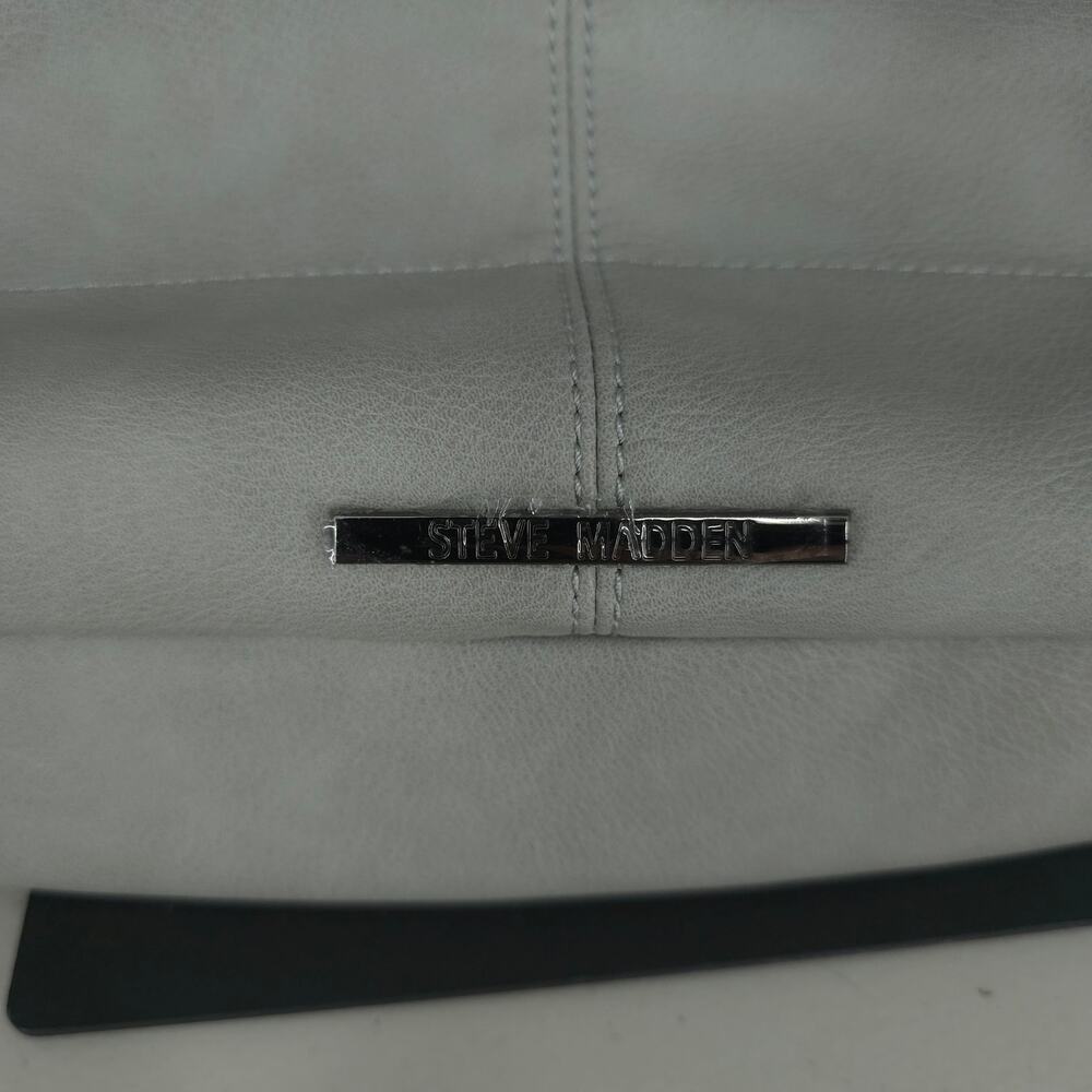 Steve Madden BMarley Grey Slouchy Purse NWT - Picture 7 of 13